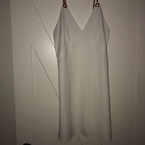 Rainbow strap Zara mini slip dress